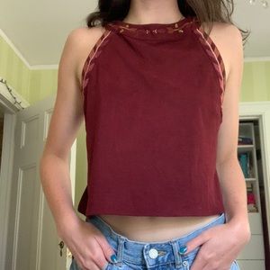 Soft Maroon tank top, great Condition.